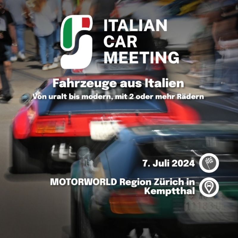 Event 2024 - 08 | Italian Car Meeting
